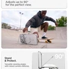Dėklas Spigen Ultra Hybrid OPTIK S MagSafe iPhone 17 Pro / 18 Pro SKAIDRUS/SIDABRINIS