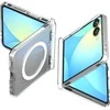 Dėklas „Spigen Ultra Hybrid Pro MagSafe“, skaidrus baltas - „Samsung Galaxy Z Flip7“
