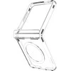 Dėklas „Spigen Ultra Hybrid Pro MagSafe“, skaidrus baltas - „Samsung Galaxy Z Flip7“