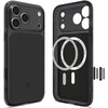 Dėklas Spigen Ultra Hybrid T MagSafe iPhone 17 Pro / 18 Pro MATINIS juodos spalvos
