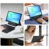Dėklas su klaviatūra Dux Ducis (DK series) skirtas Samsung Tab S10 FE+ (Plus) – juodos spalvos