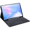 Dėklas su klaviatūra Dux Ducis (TK series) skirtas Samsung Tab S10 FE+ (Plus) – juodos spalvos