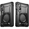 Dėklas SupCase UB GRIP MAG MagSafe Samsung Galaxy Z FOLD 8 PRIVACY STIKLAS Juodas