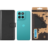 Dėklas Tactical Field Notes for Motorola Moto G57 Power juodos spalvos