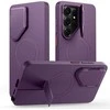 Dėklas Tech-Protect Kevlar Aura MagSafe Samsung Galaxy S26 Ultra violetinės spalvos