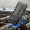 Dėklas Tech-Protect Kevlar CAM+ 2-SET GALAXY A36 / A37 5G juodos spalvos