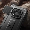 Dėklas Tech-Protect Kevlar CAM+ 2-SET XIAOMI REDMI NOTE 15 PRO 5G juodos spalvos