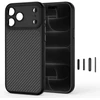 Dėklas Tech-Protect MAGCAM MagSafe iPhone 17 Pro Max / 18 Pro Max ANGLIES Juodas