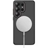 Dėklas Tech-Protect MagCam MagSafe Samsung Galaxy S26 Ultra Matte juodos spalvos/raudonos spalvos