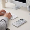 Dėklas Tech-Protect MAGFLEX MagSafe iPhone 17 PRO MAX / 18 PRO MAX BLIZGUS SIDABRINIS