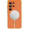 Dėklas Tech-Protect MagMat MagSafe Samsung Galaxy S26 Ultra Matte oranžinės spalvos