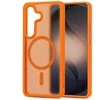Dėklas Tech-Protect MagMat MagSafe Samsung Galaxy S26 Matte oranžinės spalvos