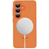 Dėklas Tech-Protect MagMat MagSafe Samsung Galaxy S26 Matte oranžinės spalvos