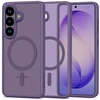 Dėklas Tech-Protect MagMat MagSafe Samsung Galaxy S26 MATINIS KOBALTO VIOLETINIS