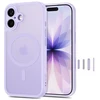 Dėklas Tech-Protect MAGPEAK MagSafe CC iPhone 17 MATINIS LEVANDŲ SPALVOS