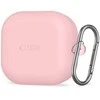 Dėklas Tech-Protect Silicone Hook Samsung Galaxy Buds 4 / 4 Pro Dusty Rožinė