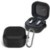 Dėklas Tech-Protect Silicone Hook Samsung Galaxy Buds 4 / 4 Pro juodos spalvos