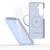 Dėklas Tech-Protect Silicone MagSafe Samsung Galaxy S26 Sky mėlynos spalvos