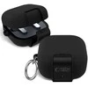 Dėklas Tech-Protect Slim Hook Samsung Galaxy Buds 4 / 4 Pro juodos spalvos