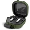Dėklas Tech-Protect Slim Hook Samsung Galaxy Buds 4 / 4 Pro Olive žalios spalvos