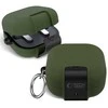 Dėklas Tech-Protect Slim Hook Samsung Galaxy Buds 4 / 4 Pro Olive žalios spalvos