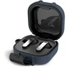 Dėklas „Tech-Protect Slim Hook“ ausinės „Samsung Galaxy Buds 4 / 4 Pro Fluffy“ Mėlyna