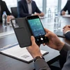 Dėklas TECH-PROTECT SMART WALLET GALAXY A27 5G MATTE Juodas