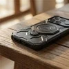 Dėklas Tech-Protect TacticStand MagSafe Xiaomi POCO F8 Ultra Matte juodos spalvos