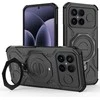 Dėklas Tech-Protect TacticStand MagSafe Xiaomi POCO F8 Ultra Matte juodos spalvos