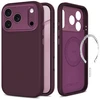 Dėklas TECH-PROTECT UNIQ MagSafe CC iPhone 17 Pro Max / 18 Pro Max TAMSIAI VYŠNINIS