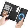 Dėklas Tech-Protect Wallet MagSafe Samsung Galaxy S26 MATINIS Juodas