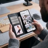 Dėklas Tech-Protect WALLET XIAOMI REDMI NOTE 17 Pro Max 5G blizgus Juodas