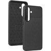 Dėklas Tel Protect Carbon Elite skirtas Samsung Galaxy S25 FE juodos spalvos