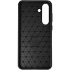Dėklas Tel Protect Carbon Elite skirtas Samsung Galaxy S25 FE juodos spalvos