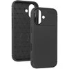 Dėklas Tel Protect Carbon Elite skirtas Apple iPhone 17 juodos spalvos