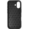 Dėklas Tel Protect Carbon Elite skirtas Apple iPhone 17 juodos spalvos