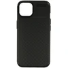 Dėklas Tel Protect Carbon Elite skirtas iPhone 13 juodos spalvos