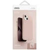 UNIQ Lino Hue Dėklas Apple iPhone 14 Plus / 15 Plus 6,7″ Magclick Charging blush rožinės spalvos