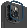 UNIQ Lino Hue Dėklas Apple iPhone 14 Plus/ 15 Plus 6,7″ Magclick Charging charcoal pilkos spalvos