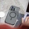UNIQ Combat Dėklas Apple iPhone 14 Pro Max 6,7" Magclick įkrovimas, betono, anglies spalvos
