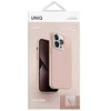 UNIQ dėklas Lino Hue Apple iPhone 14 Pro 6,1"Magclick Charging rožinės spalvos