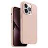 UNIQ dėklas Lino Hue Apple iPhone 14 Pro 6,1"Magclick Charging rožinės spalvos