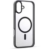 Dėklas Telforceone Eteri Matt Mag Apple iPhone 16 Plus 6.7" juoda spalva