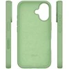 Dėklas Telforceone Etteri Silicone Apple iPhone 16 6,1" šviesiai žalios spalvos
