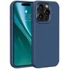 Dėklas Telforceone Etteri Silicone Apple iPhone 15 Pro 6,1" mėlynos spalvos