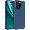 Dėklas Telforceone Etteri Silicone Apple iPhone 15 Pro Max 6,7" mėlynos spalvos