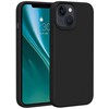 Dėklas Telforceone Etteri Silicone Apple iPhone 15 6,1" juodos spalvos