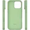Dėklas Telforceone Etteri Silicone Apple iPhone 16 Pro Max 6,9" šviesiai žalios spalvos