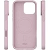 Dėklas Telforceone Etteri Silicone Mag Apple iPhone 16 Pro 6,3" rožinės spalvos