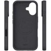 Dėklas Telforceone Etteri Silicone Mag Apple iPhone 16 Plus 6,7" juodos spalvos
